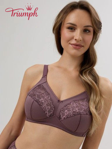💖Triumph® 4 pezzi✨Reggiseno trasparente, non imbottito, per taglie forti