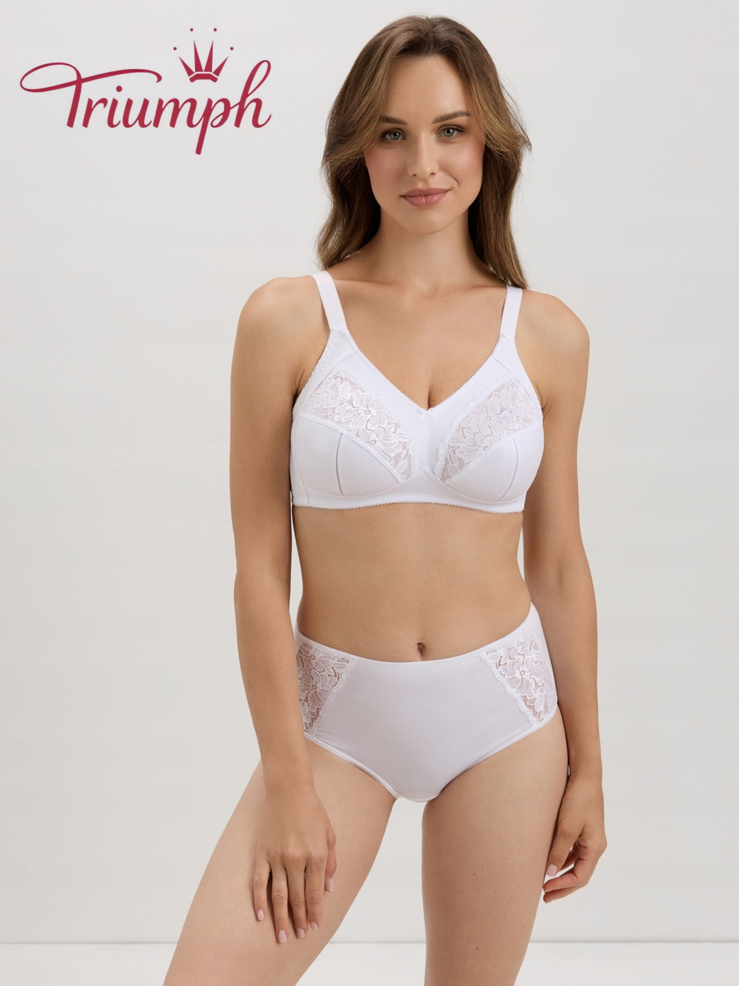 💖Triumph® 4 pezzi✨Reggiseno trasparente, non imbottito, per taglie forti