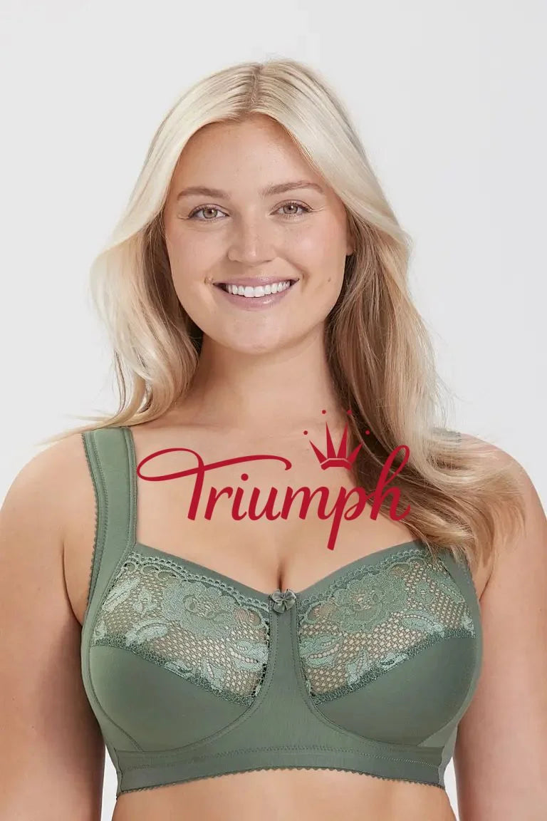 Triumph - Confezione da 4 pezzi (75A-115F) 💝 Reggiseno in pizzo
