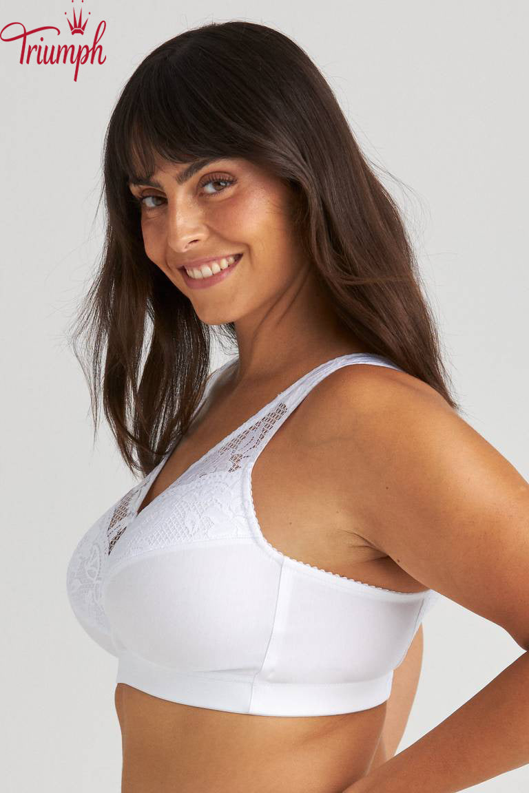 Triumph - (4 pezzi) Reggiseno in cotone senza ferretto